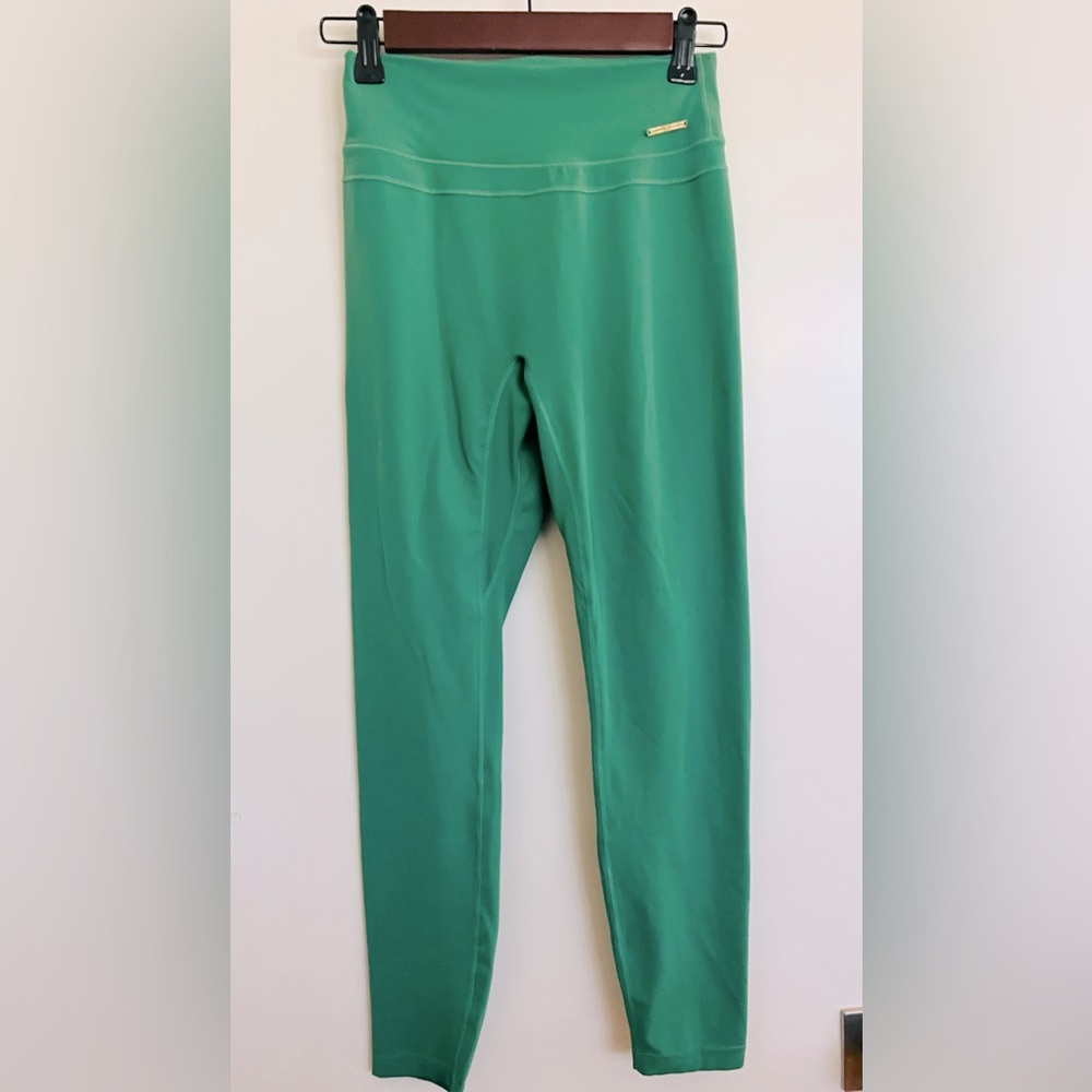 Gymshark x Whitney Simmons High Rise Palm Green Leggings